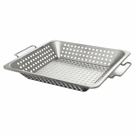 BROIL KING Stainless Steel Grill Topper 12 in. L X 12 in. W 96321